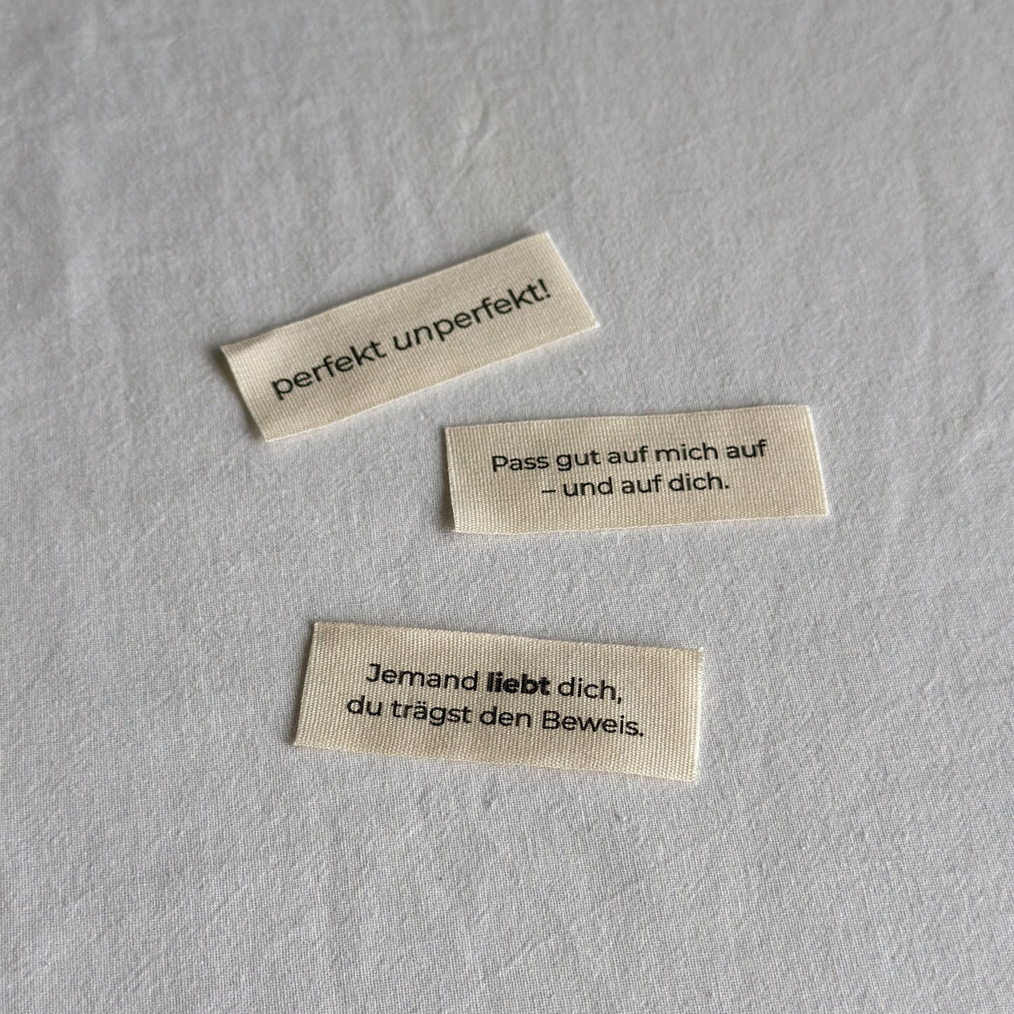 6er Set Labels | Liebe