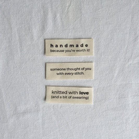 6er Set Labels | Love