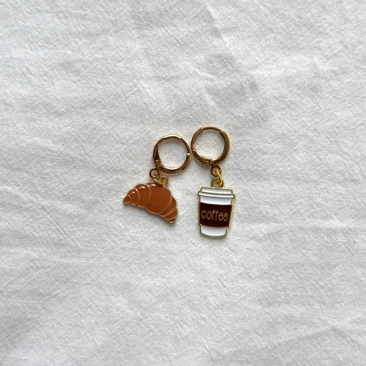 Maschenmarkierer | Coffee & Croissant Set