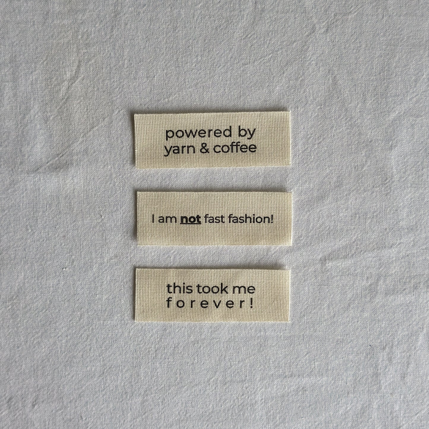 6er Set Labels | Fun