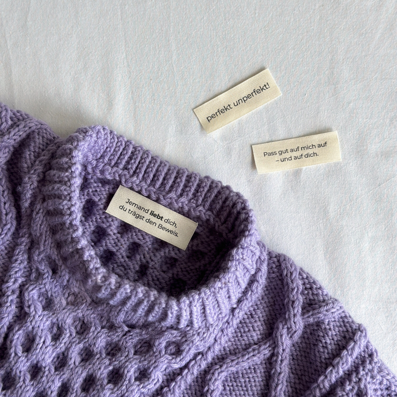 6er Set Labels | Liebe