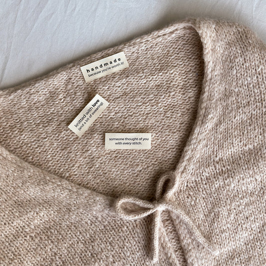 6er Set Labels | Love