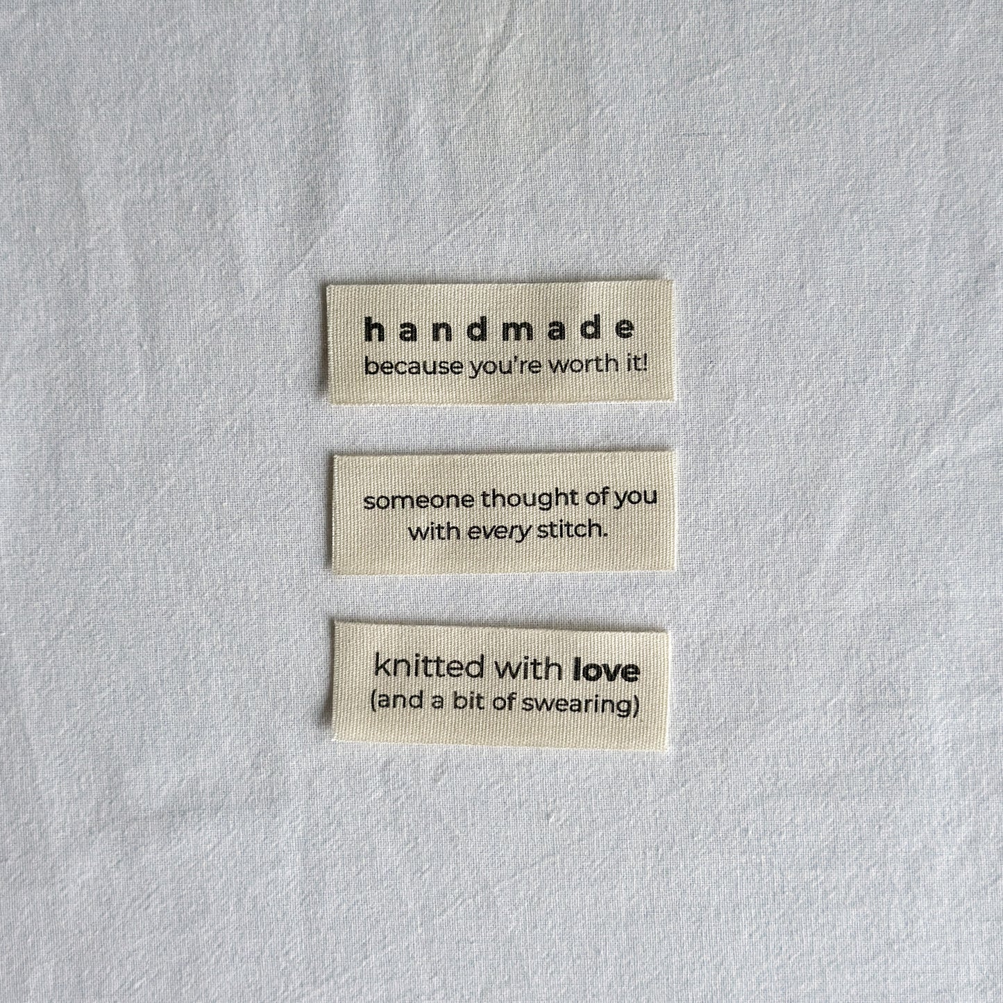 6er Set Labels | Love